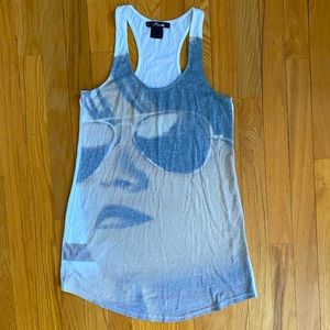 Graphic Long Tank Top